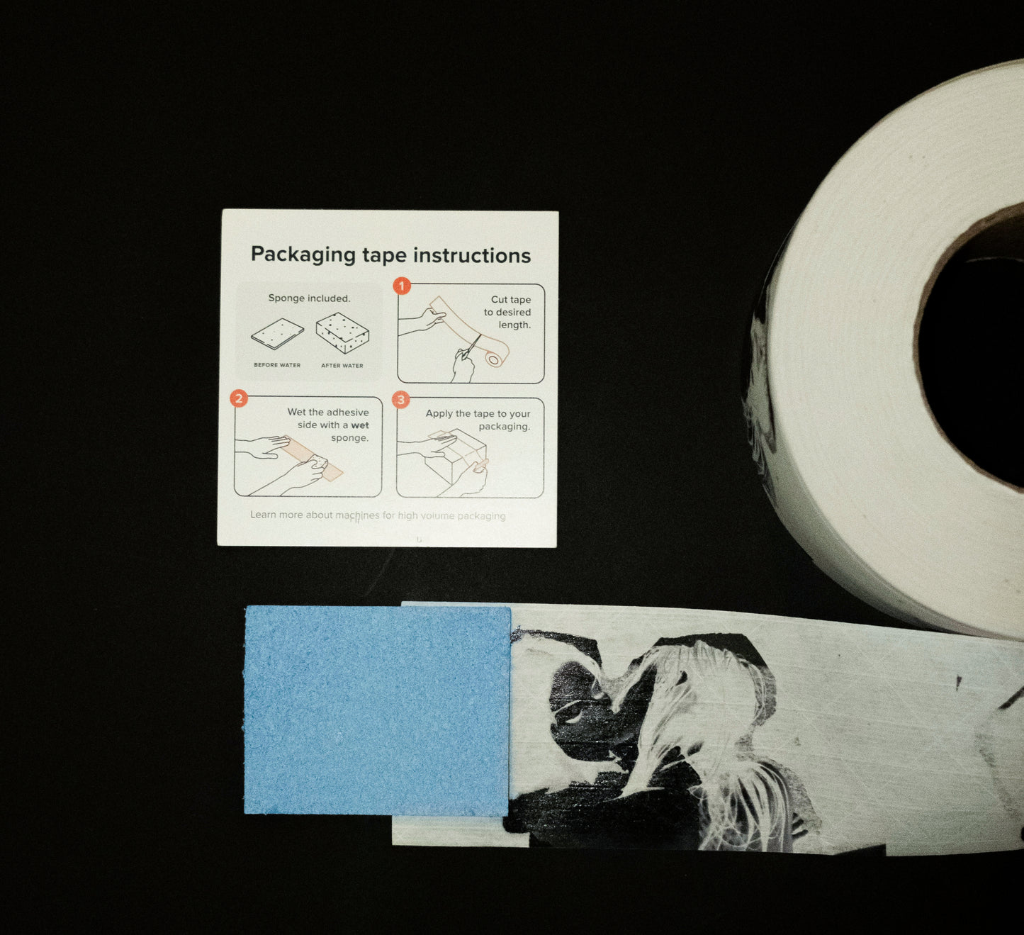 TAPE ME W. YOU l Adhesive Tape Roll l