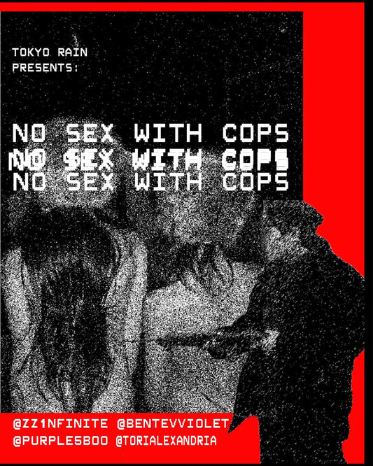 NO SEX WITH COPS ⭐️⭐️ ll Mini-zine Keychain PhotoBook ll